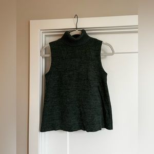 zara green turtleneck